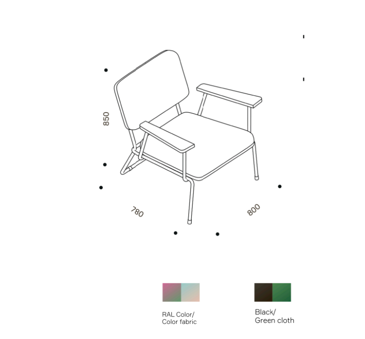 Крісло SOAP Armchair14